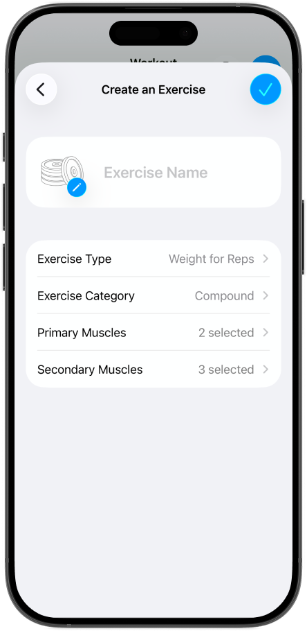 Custom Exercises